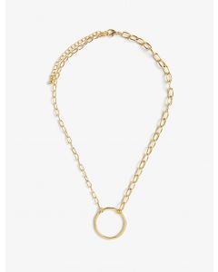 Collier chaîne avec créoles