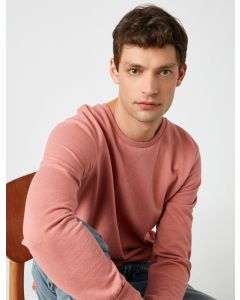 Mode responsable - sweat-shirt basique à col rond