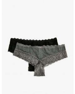 Culotte brésilienne dentelle détaillée