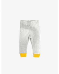  LEGGINGS GREY STRIPE 6-9