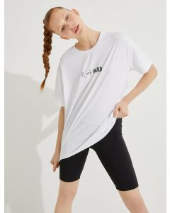 T-shirt imprimé lettres