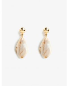 Boucles d'oreilles en pierre