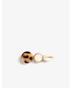 Boucle de coquillage en pierre BROWN T