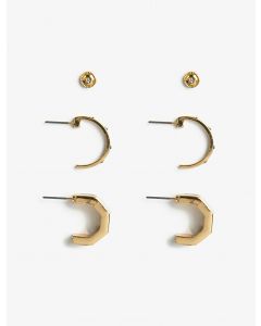 Ensemble de boucles d'oreilles géométriques