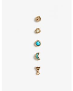 Ensemble de boucles d'oreilles multiples