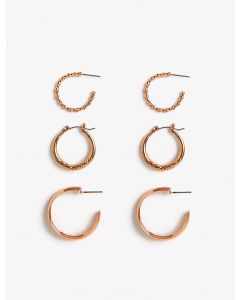 Ensemble de boucles d'oreilles ROSEGOLD T