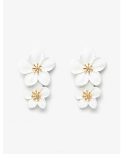 Boucles d'oreilles florales