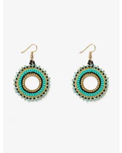 Boucles d'oreilles détail perles