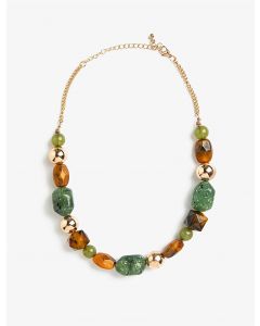 Collier de perles de pierre