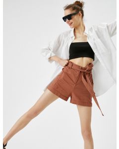  SHORTS BROWN 36