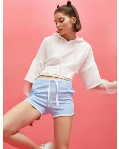  SHORTS BLUE XS