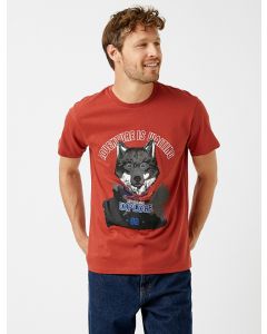  T-SHIRT MC cinnamon L