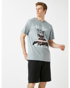  T-SHIRT MC GREY XXL