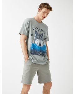  T-SHIRT MC GREY XXL