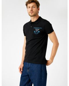  TSHIRT MC POLO BLACK S