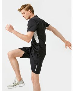T-shirt à blocs de couleurs