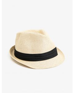 Chapeau de paille avec bande