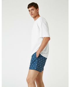 Short de bain à motifs