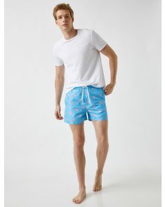 Short de plage imprimé