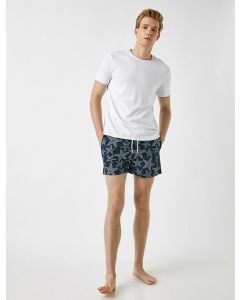 Short de mer imprimé WHITE-DESIGN M