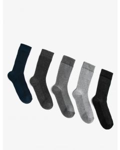 Ensemble de chaussettes basiques homme en coton
