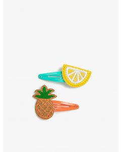 Ensemble de 2 boucles citron ananas XXX T