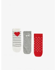 Ensemble de chaussettes à motifs fille en coton