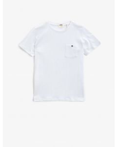  T-SHIRT MC WHITE 7-8