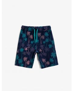 Short à cordon imprimé MARINE 910