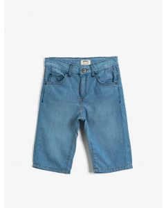  SHORTS LIGHT INDIGO 3-4