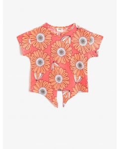  T-SHIRT MC PINK DESIGN 5-6
