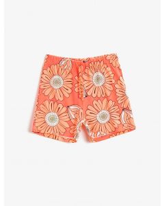 Short floral coton