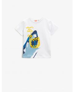  T-SHIRT MC WHITE 6-9