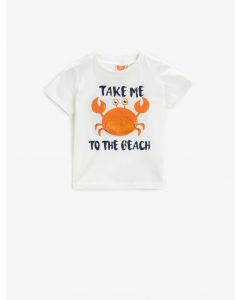 T-SHIRT MC WHITE 6-9
