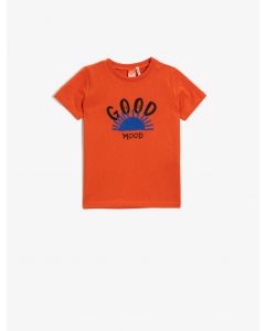  T-SHIRT MC ORANGE 128