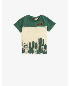  T-SHIRT MC KHAKI 912