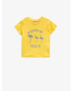  T-SHIRT MC YELLOW 912