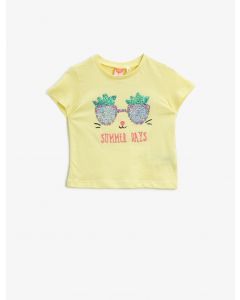  T-SHIRT MC YELLOW 912