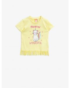 T-SHIRT MC YELLOW 243