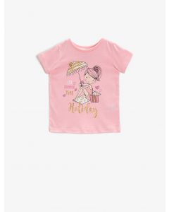 T-shirt imprimé coton PINK 184