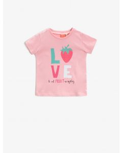  T-SHIRT MC PINK 184