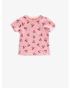  T-SHIRT MC PINK DESIGN 243