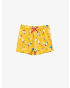  SHORTS YELLOW DESIGN 184