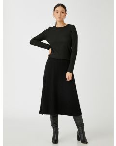 TSHIRT LS BLACK S