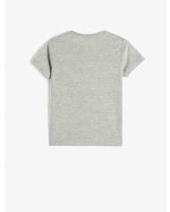  T-SHIRT MC GREY 4-5