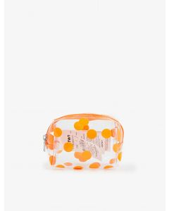 Portefeuille imprimé aspect transparent ORANGE T
