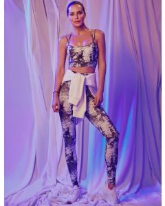  LEGGINGS BLACK DESIGN L