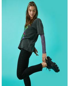 Jean coupe skinny en coton BLACK 27