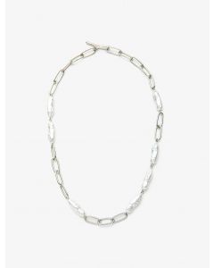 Collier chaîne de perles SILVER T