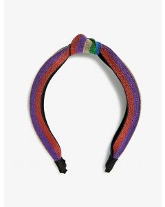 Couronne de cheveux à rayures
